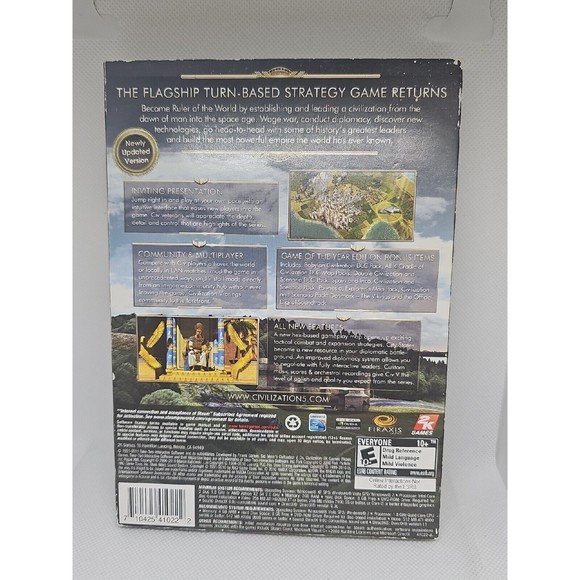 Sid Meier's Civilization V: Game of the Year Edition (PC, 2011) - CIB - Picture 2 of 6